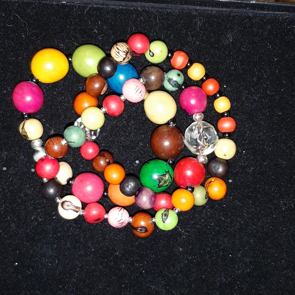 Handmade Beaded Fun Bracelet set
